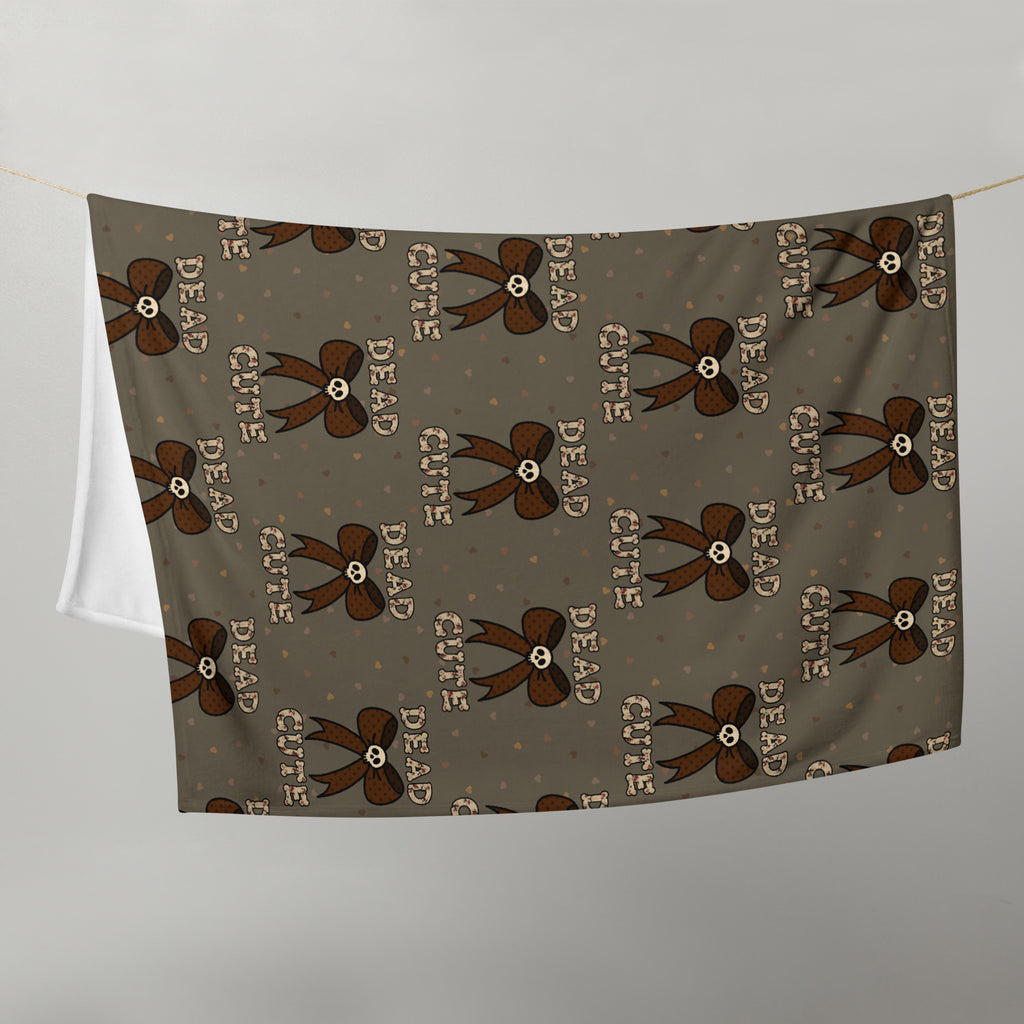Silky Soft Snuggle Blanket - 'Dead Cute'