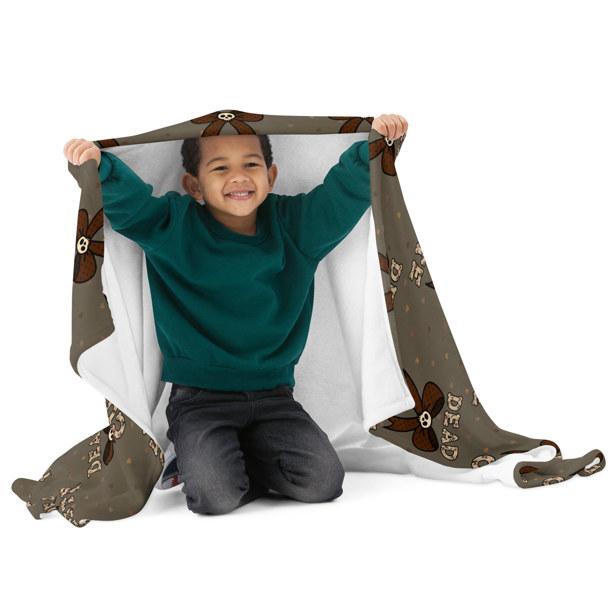 Silky Soft Snuggle Blanket - 'Dead Cute'
