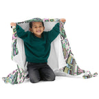 Silky Soft Snuggle Blanket - 'Bubblegum Diner'