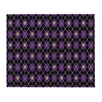 Silky Soft Snuggle Blanket - 'Diamond Skulls'