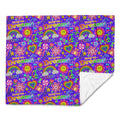 Silky Soft Snuggle Blanket - 'Glitter Stickers' Default Title