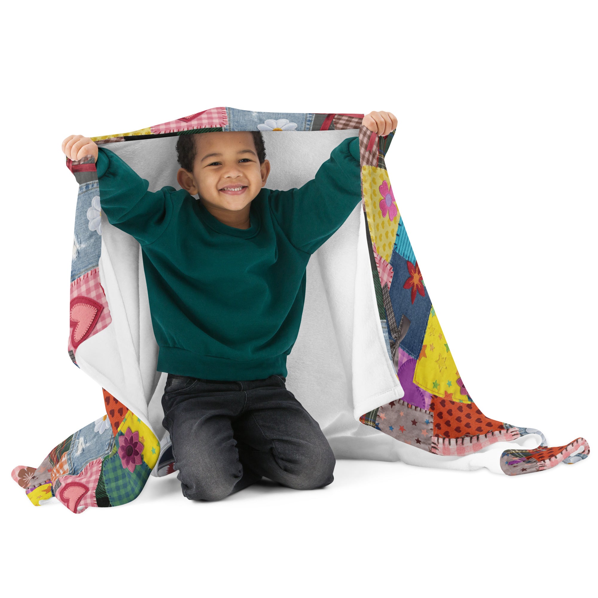 Silky Soft Snuggle Blanket - 'Perfect Patchwork'