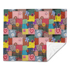 Silky Soft Snuggle Blanket - 'Perfect Patchwork' Default Title