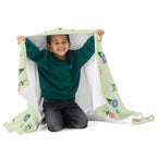 Silky Soft Snuggle Blanket - 'Spring Stems'