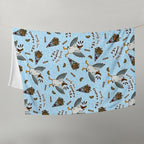Silky Soft Snuggle Blanket - 'Chippy Tea' Single Layer Blankets