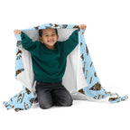 Silky Soft Snuggle Blanket - 'Chippy Tea' Single Layer Blankets