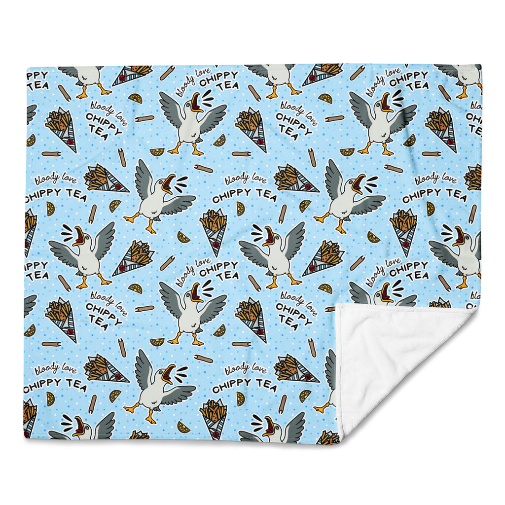 Silky Soft Snuggle Blanket - 'Chippy Tea' Default Title Single Layer Blankets