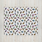 Silky Soft Snuggle Blanket - 'Ice Cream' Single Layer Blankets