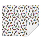 Silky Soft Snuggle Blanket - 'Ice Cream' Single Layer Blankets