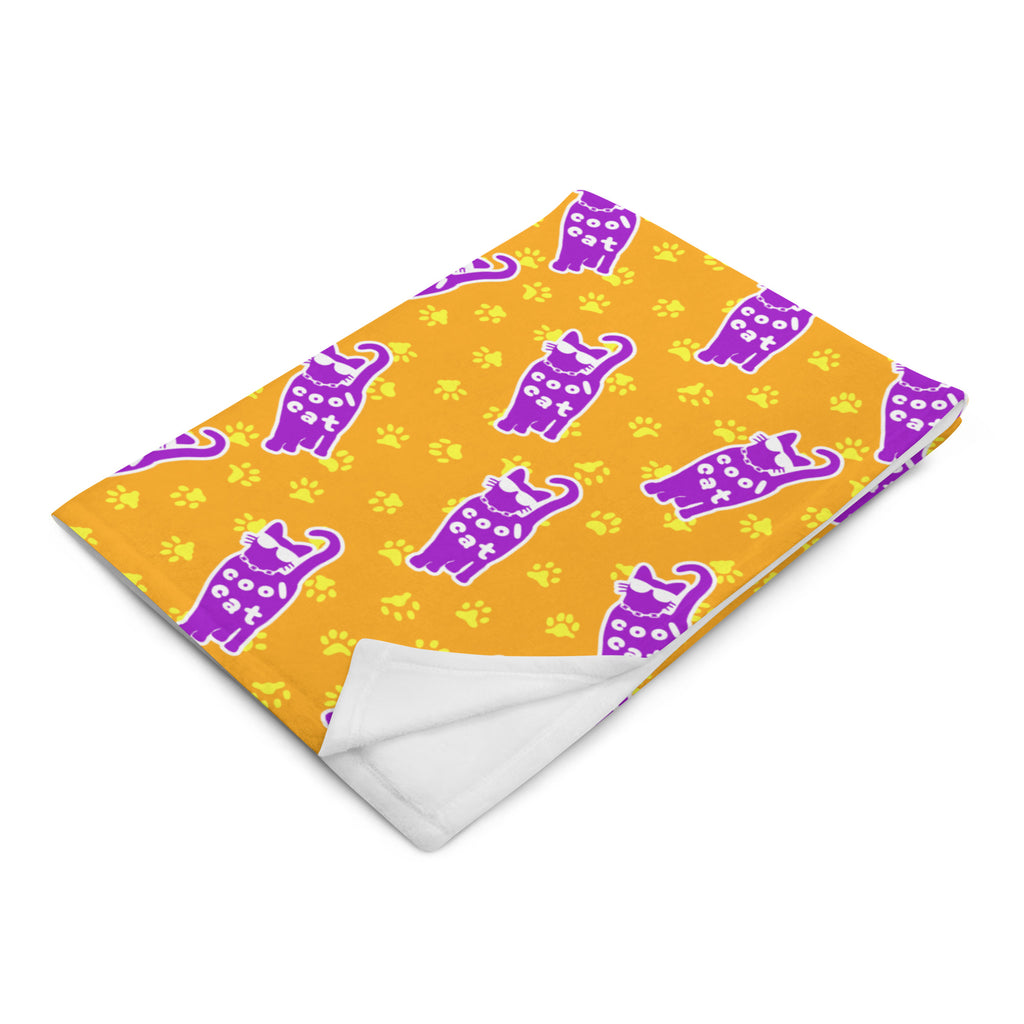Silky Soft Snuggle Blanket - 'Cool Cat'