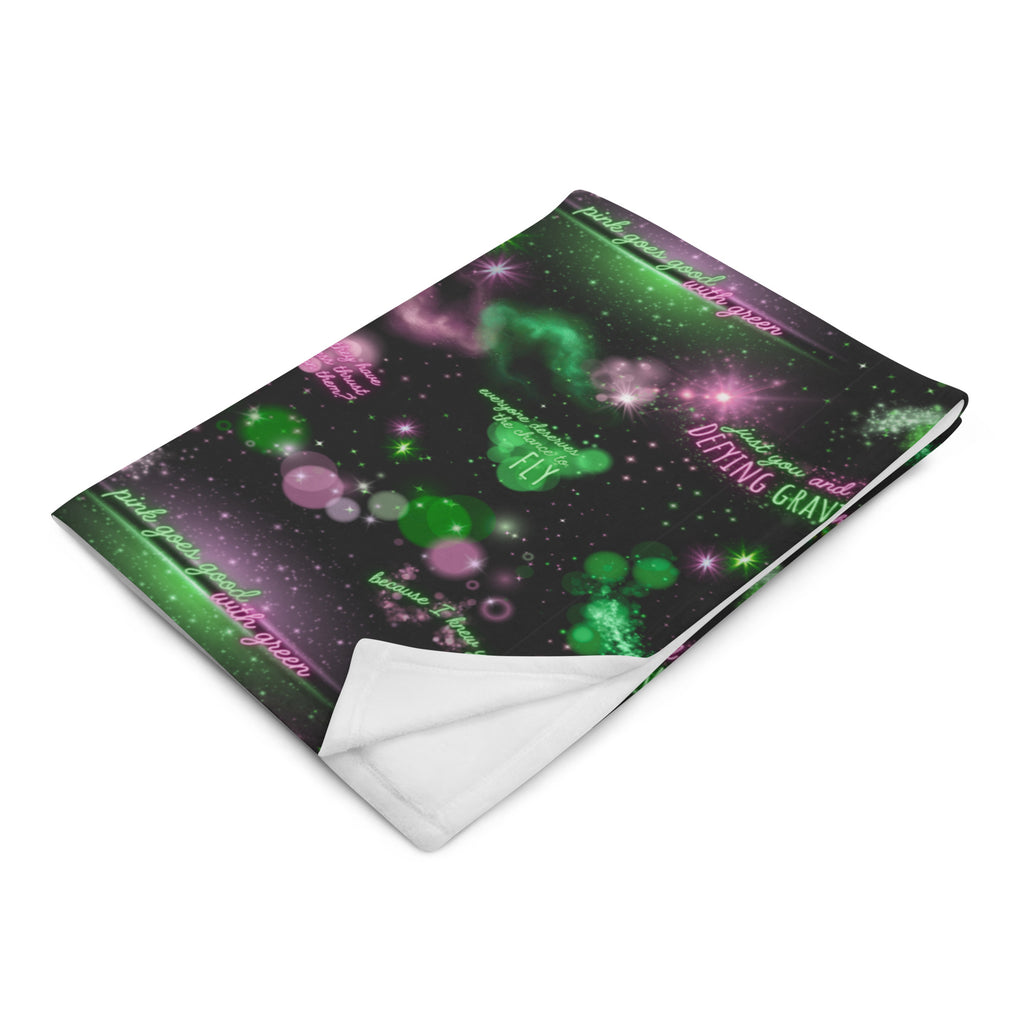 Silky Soft Snuggle Blanket - 'Defy Gravity'