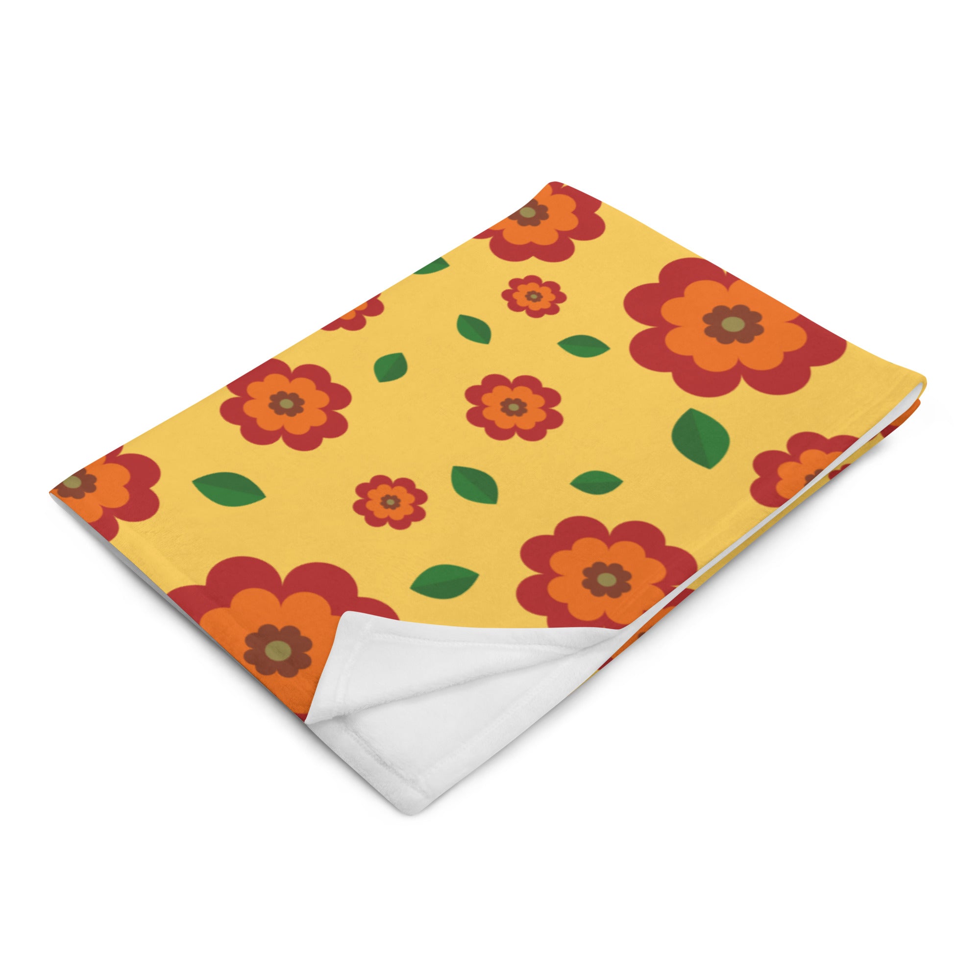 Silky Soft Snuggle Blanket - 'Petal Pop'