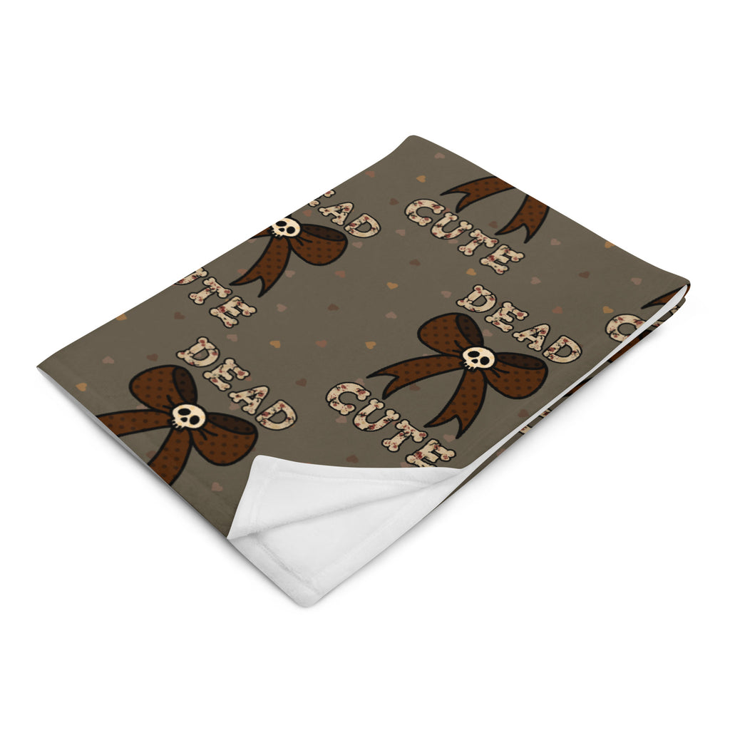 Silky Soft Snuggle Blanket - 'Dead Cute'