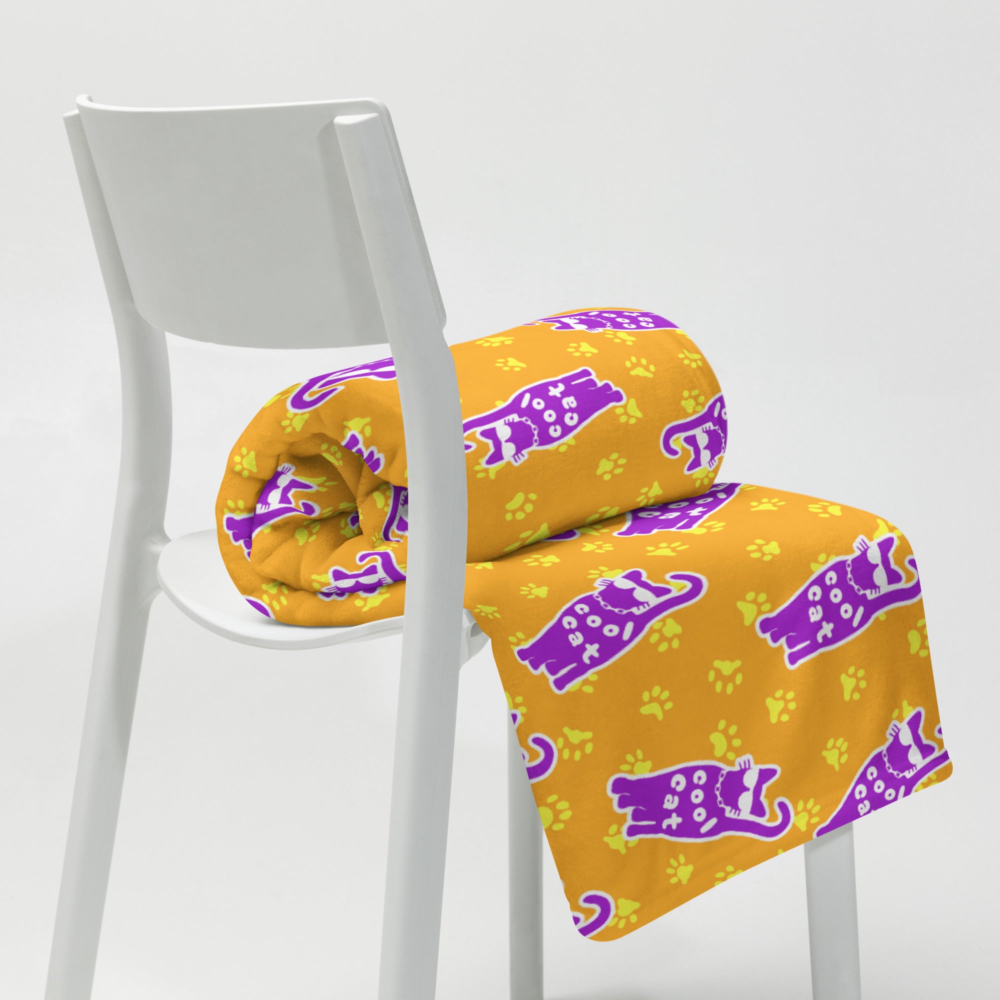 Silky Soft Snuggle Blanket - 'Cool Cat'