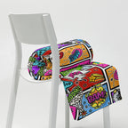 Silky Soft Snuggle Blanket - 'Comic Chaos'