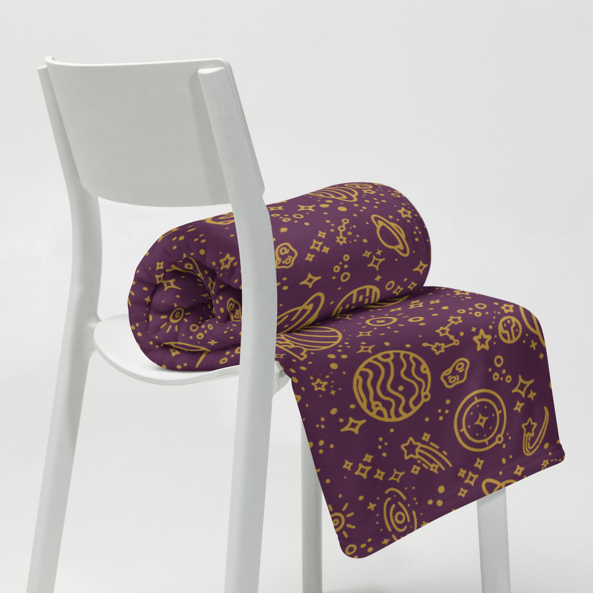 Silky Soft Snuggle Blanket - 'Galactic Gold'