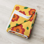 Silky Soft Snuggle Blanket - 'Petal Pop'