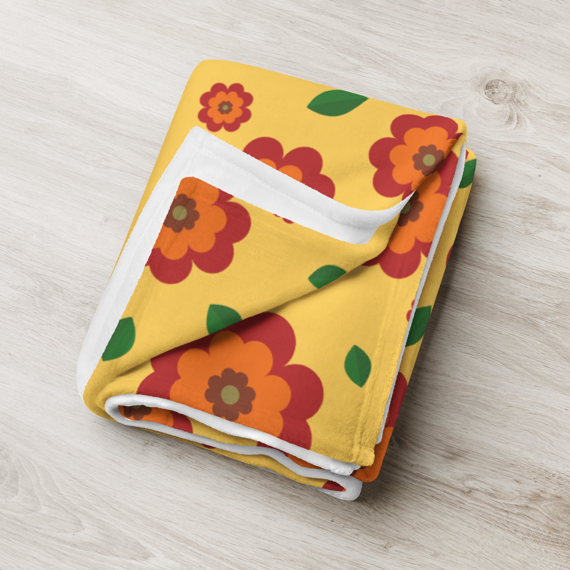 Silky Soft Snuggle Blanket - 'Petal Pop'