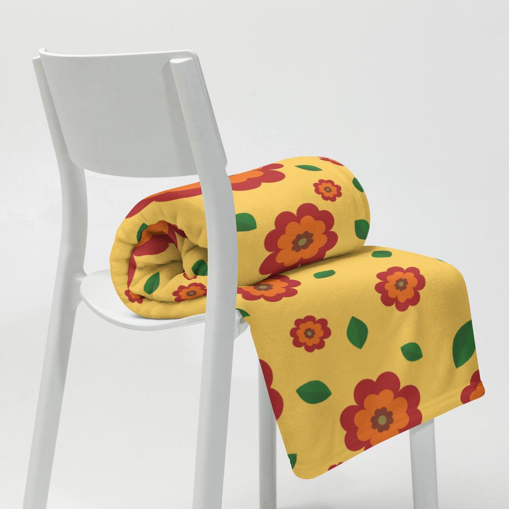 Silky Soft Snuggle Blanket - 'Petal Pop'