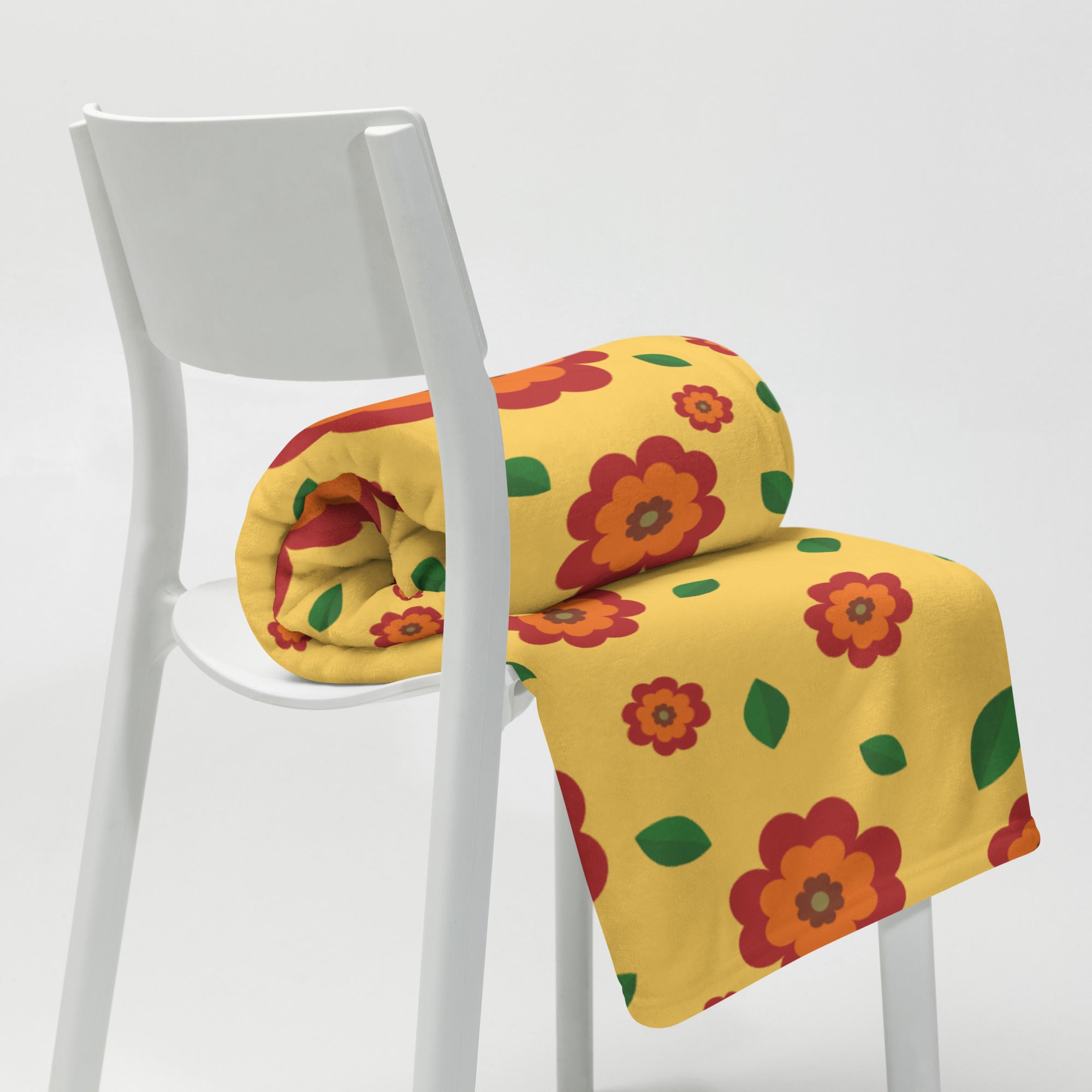 Silky Soft Snuggle Blanket - 'Petal Pop'