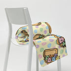 Silky Soft Snuggle Blanket - 'Easter Kittens'