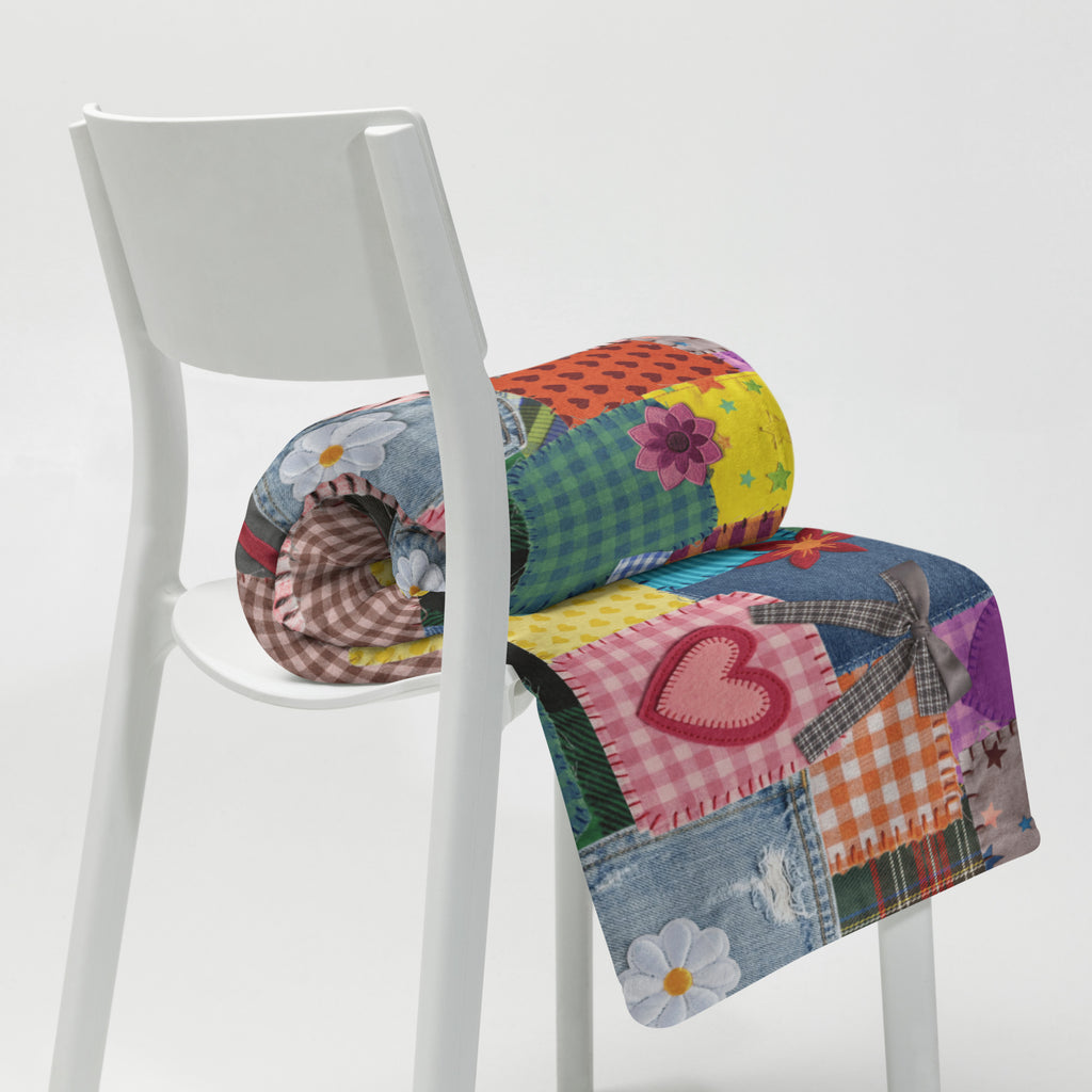Silky Soft Snuggle Blanket - 'Perfect Patchwork'