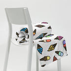 Silky Soft Snuggle Blanket - 'Ice Cream' Single Layer Blankets