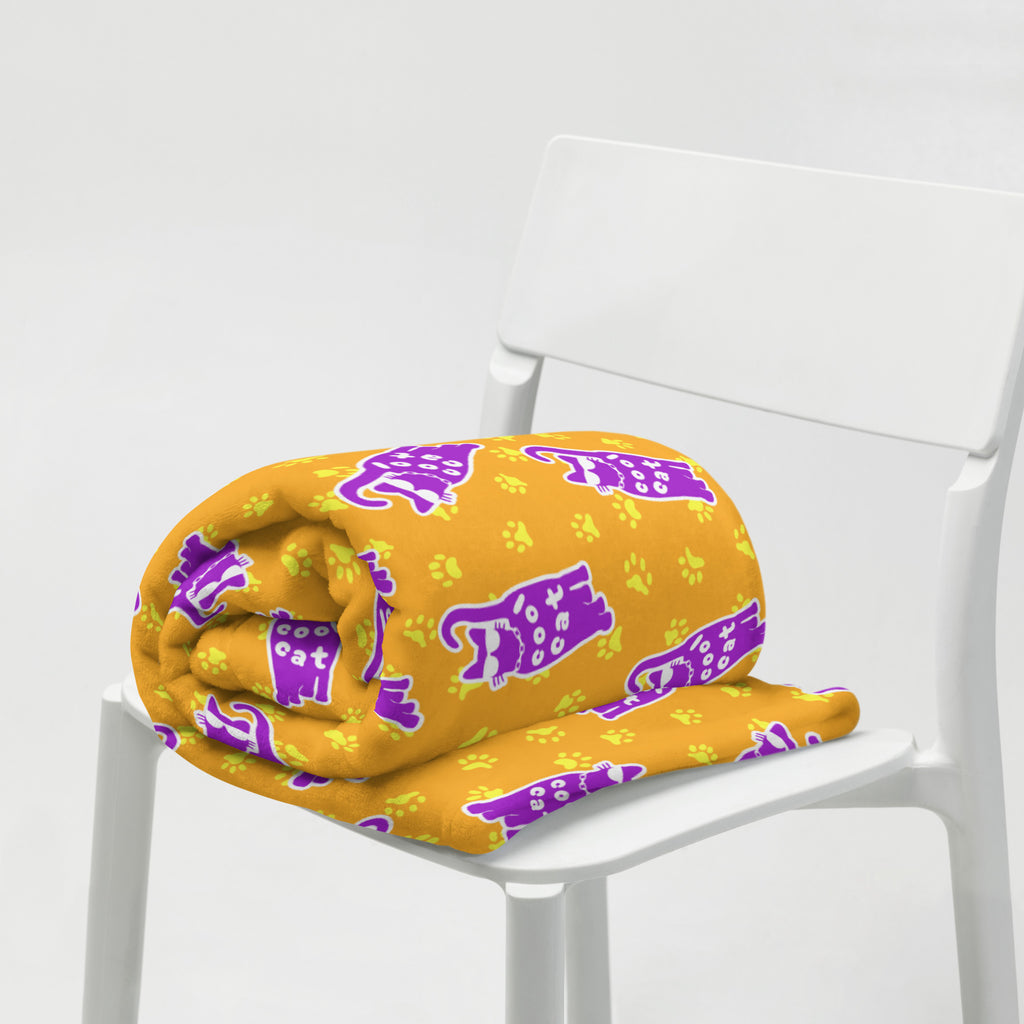 Silky Soft Snuggle Blanket - 'Cool Cat'
