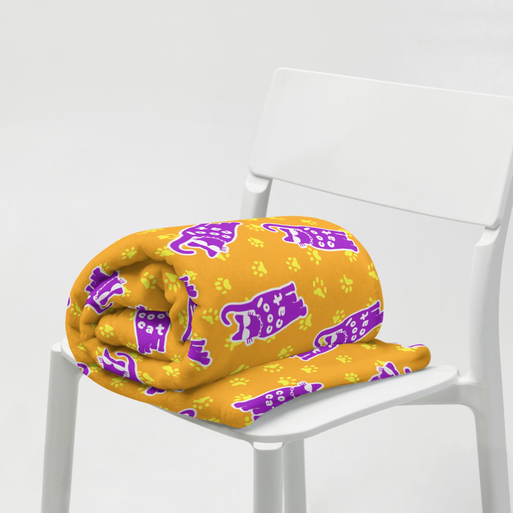Silky Soft Snuggle Blanket - 'Cool Cat'