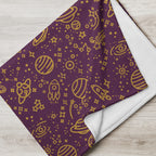 Silky Soft Snuggle Blanket - 'Galactic Gold'