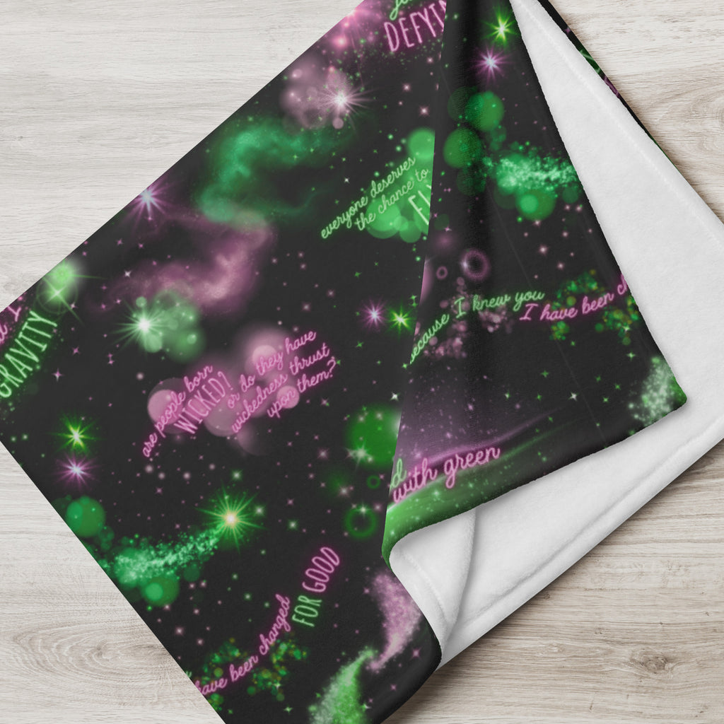 Silky Soft Snuggle Blanket - 'Defy Gravity'