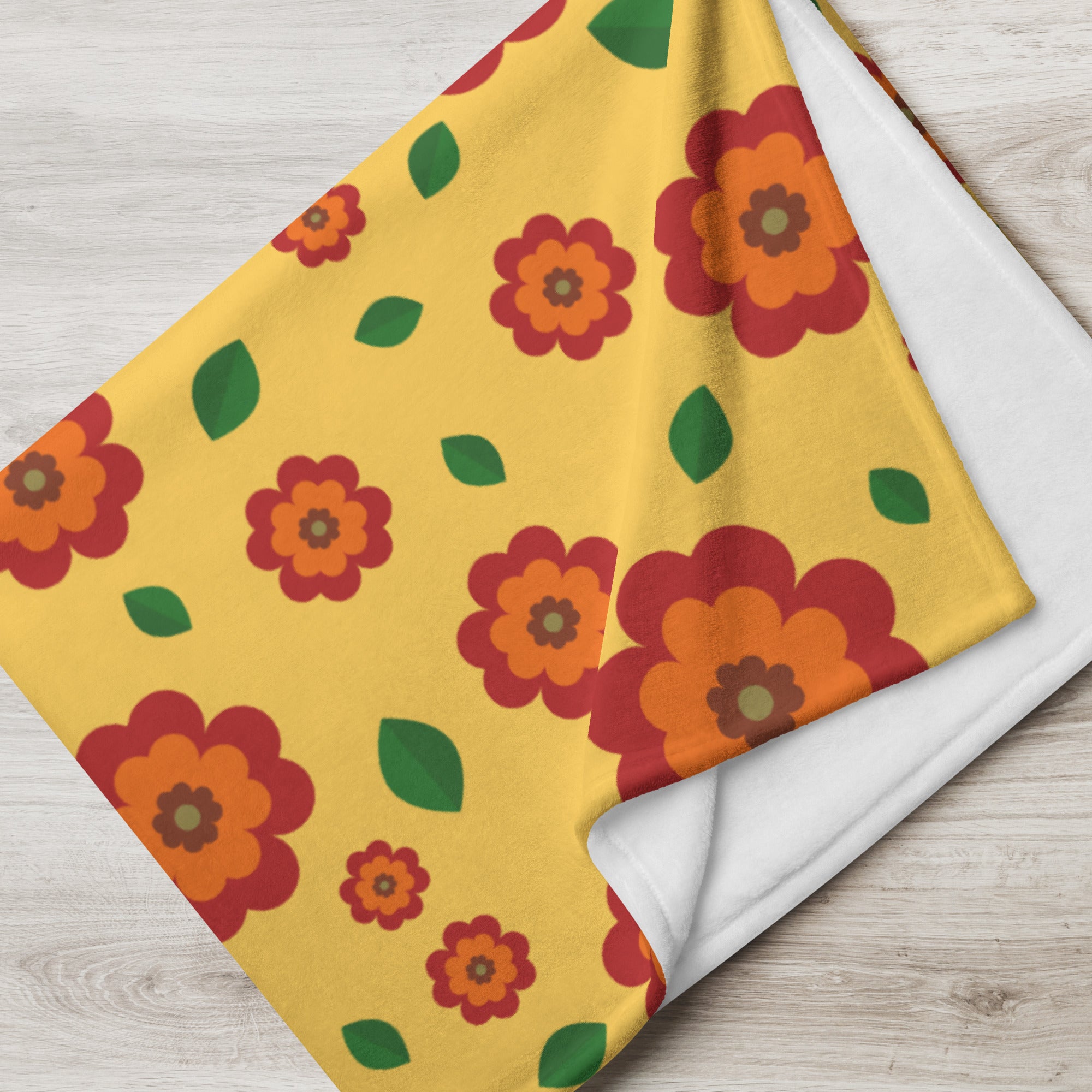 Silky Soft Snuggle Blanket - 'Petal Pop'