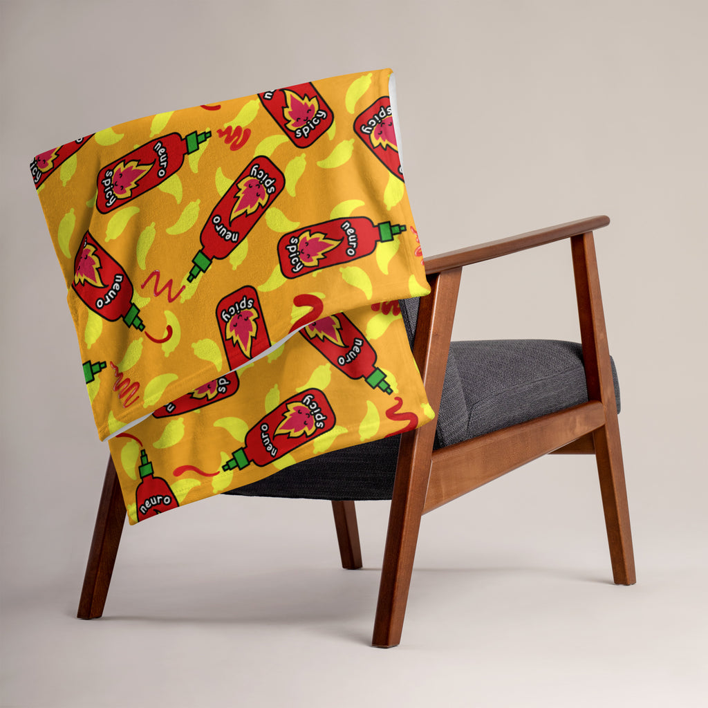 Silky Soft Snuggle Blanket - 'Neurospicy'