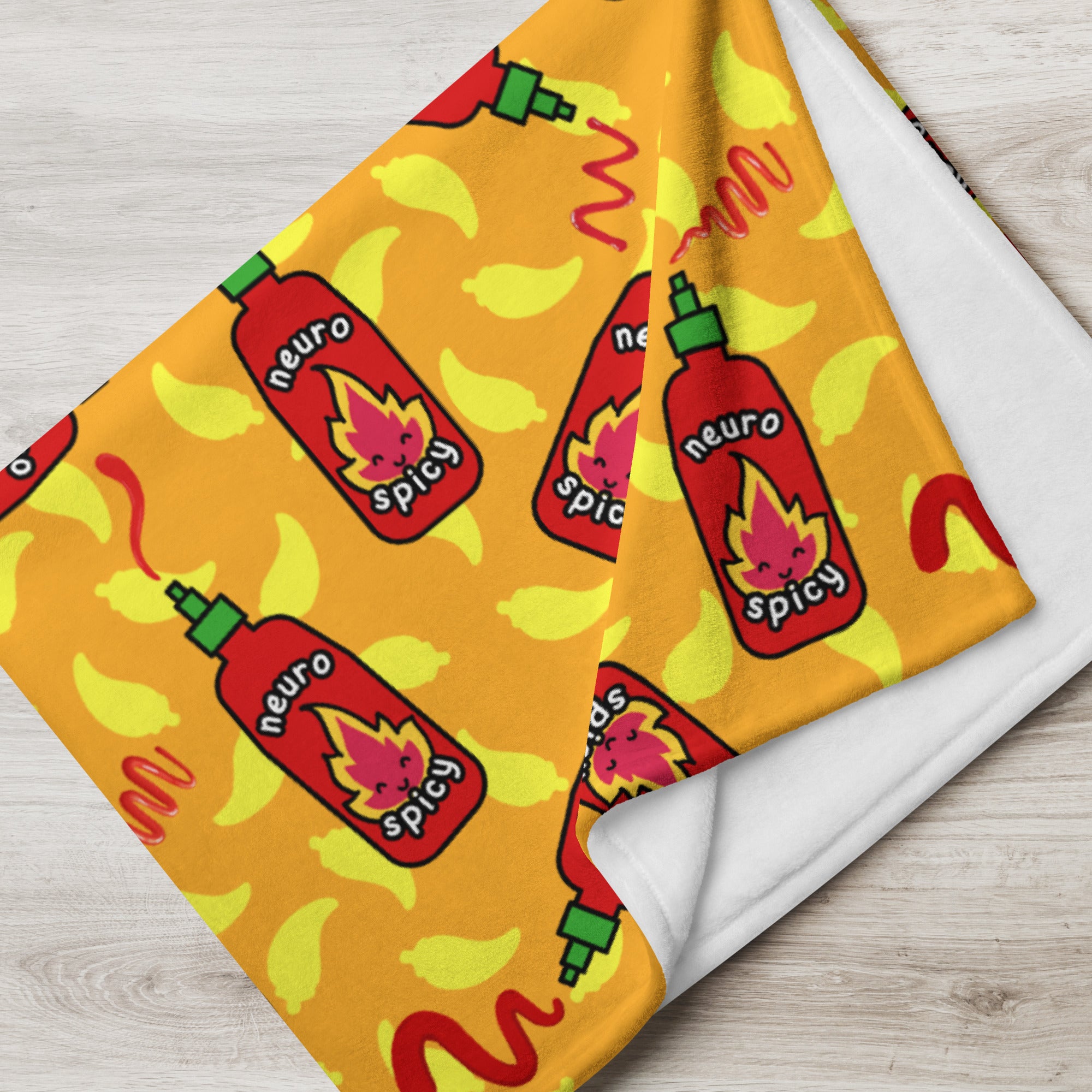 Silky Soft Snuggle Blanket - 'Neurospicy'