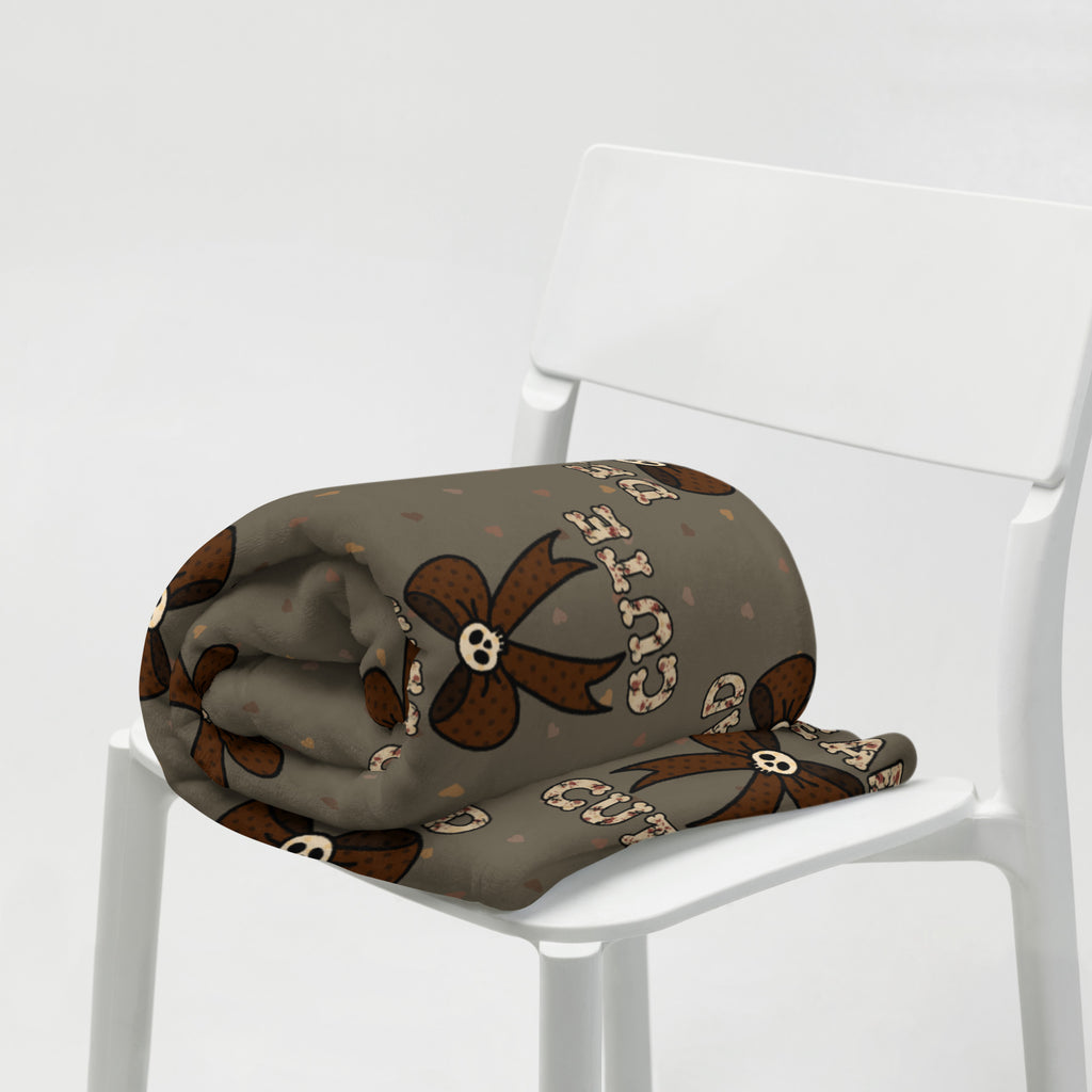 Silky Soft Snuggle Blanket - 'Dead Cute'