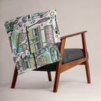 Silky Soft Snuggle Blanket - 'Bubblegum Diner'