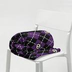 Silky Soft Snuggle Blanket - 'Diamond Skulls'