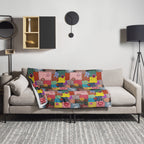 Silky Soft Snuggle Blanket - 'Perfect Patchwork'