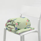 Silky Soft Snuggle Blanket - 'Spring Stems'