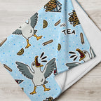 Silky Soft Snuggle Blanket - 'Chippy Tea' Single Layer Blankets