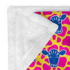 Silky Soft Snuggle Blanket - 'Silly Cow'