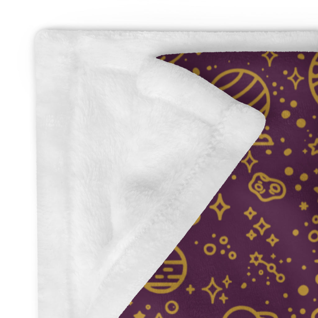Silky Soft Snuggle Blanket - 'Galactic Gold'