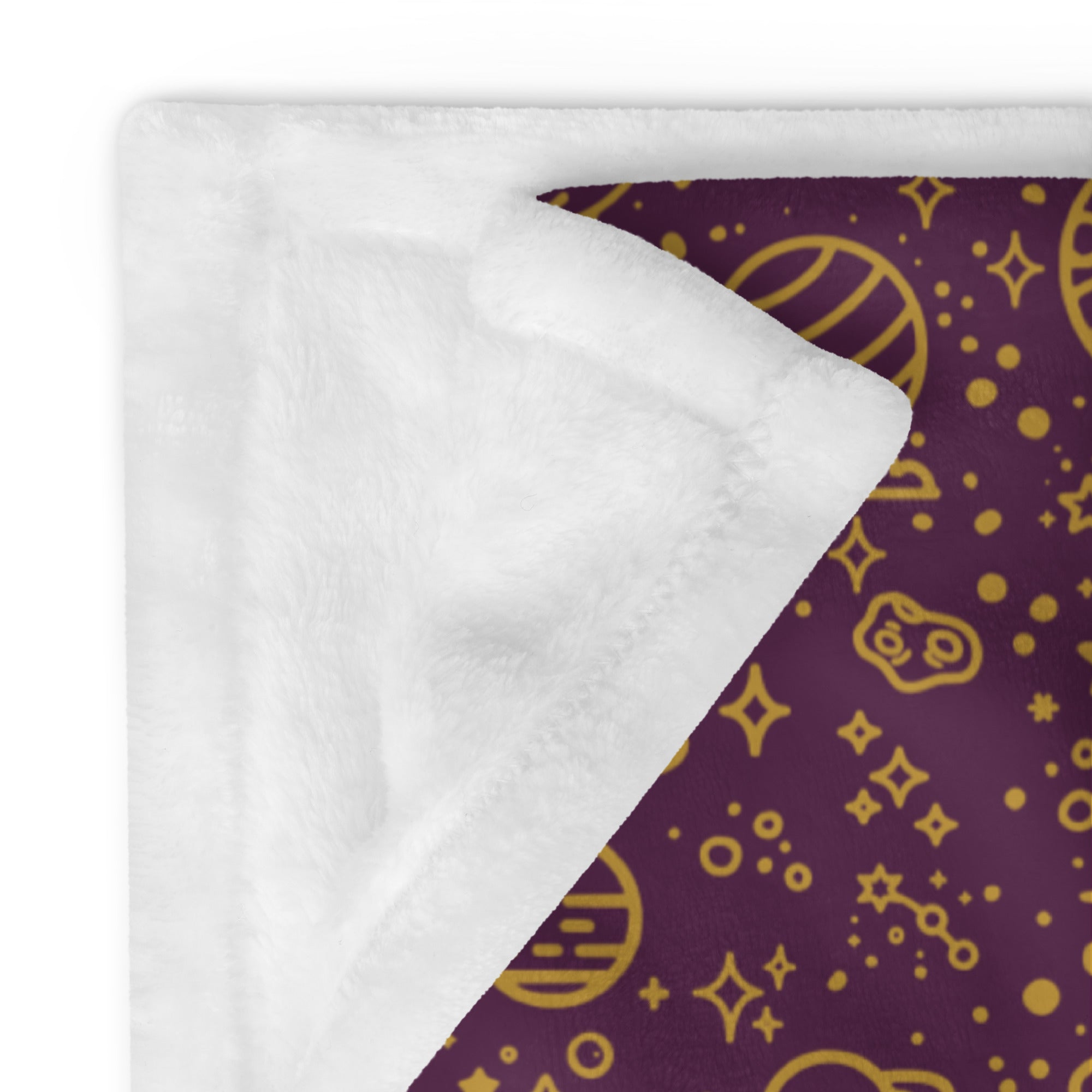 Silky Soft Snuggle Blanket - 'Galactic Gold'