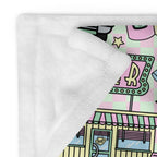 Silky Soft Snuggle Blanket - 'Bubblegum Diner'