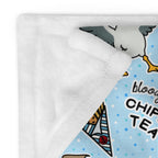 Silky Soft Snuggle Blanket - 'Chippy Tea' Single Layer Blankets