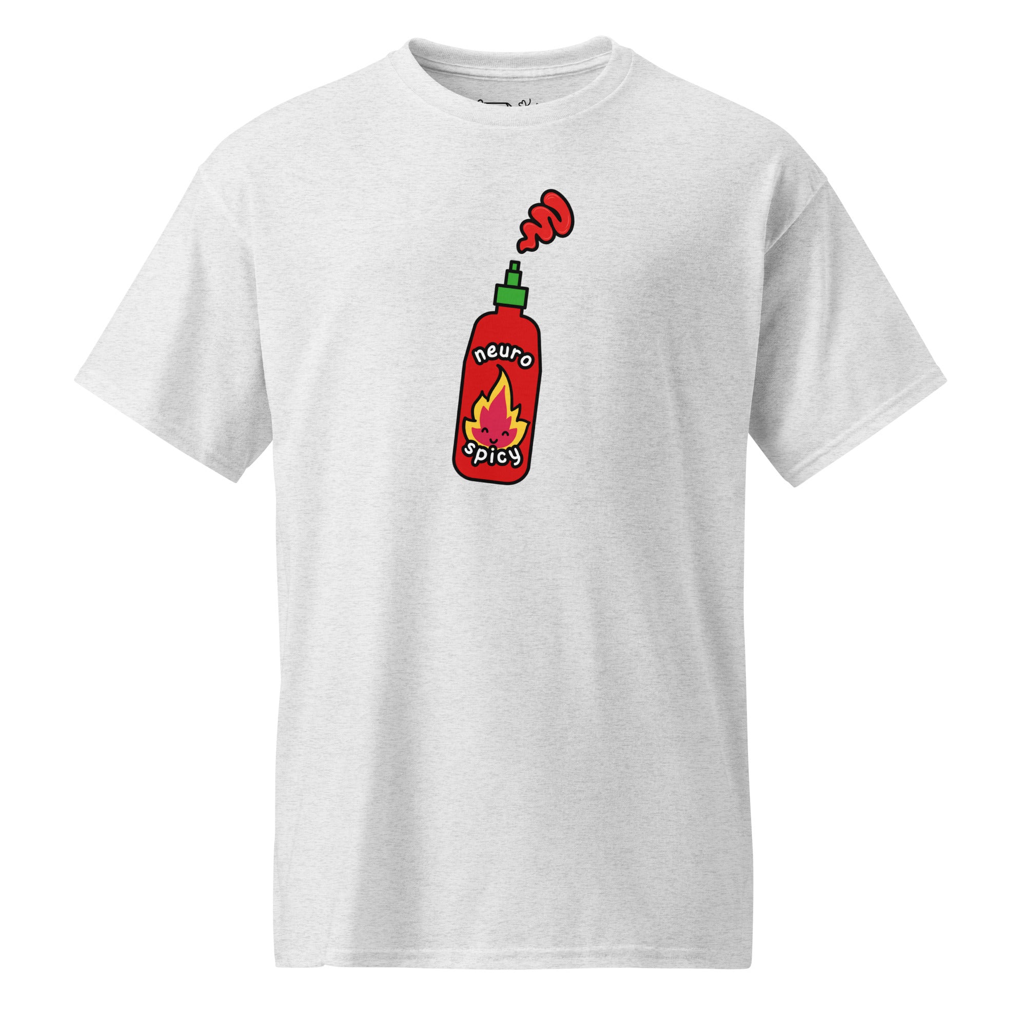 Unisex DryBlend® Classic Tee - 'Neuro Spicy' Ash T-Shirt