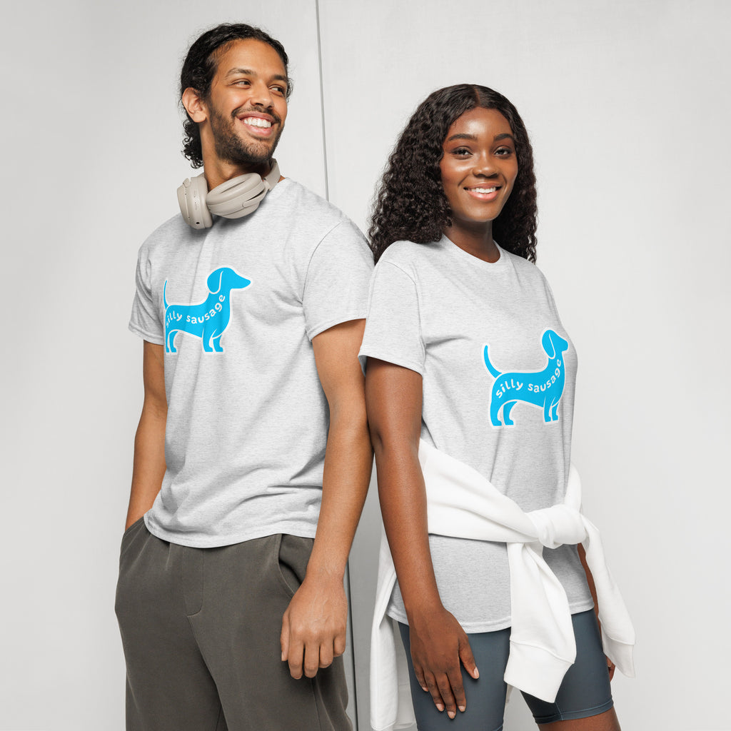Unisex DryBlend® Classic Tee - 'Silly Sausage' T-Shirt
