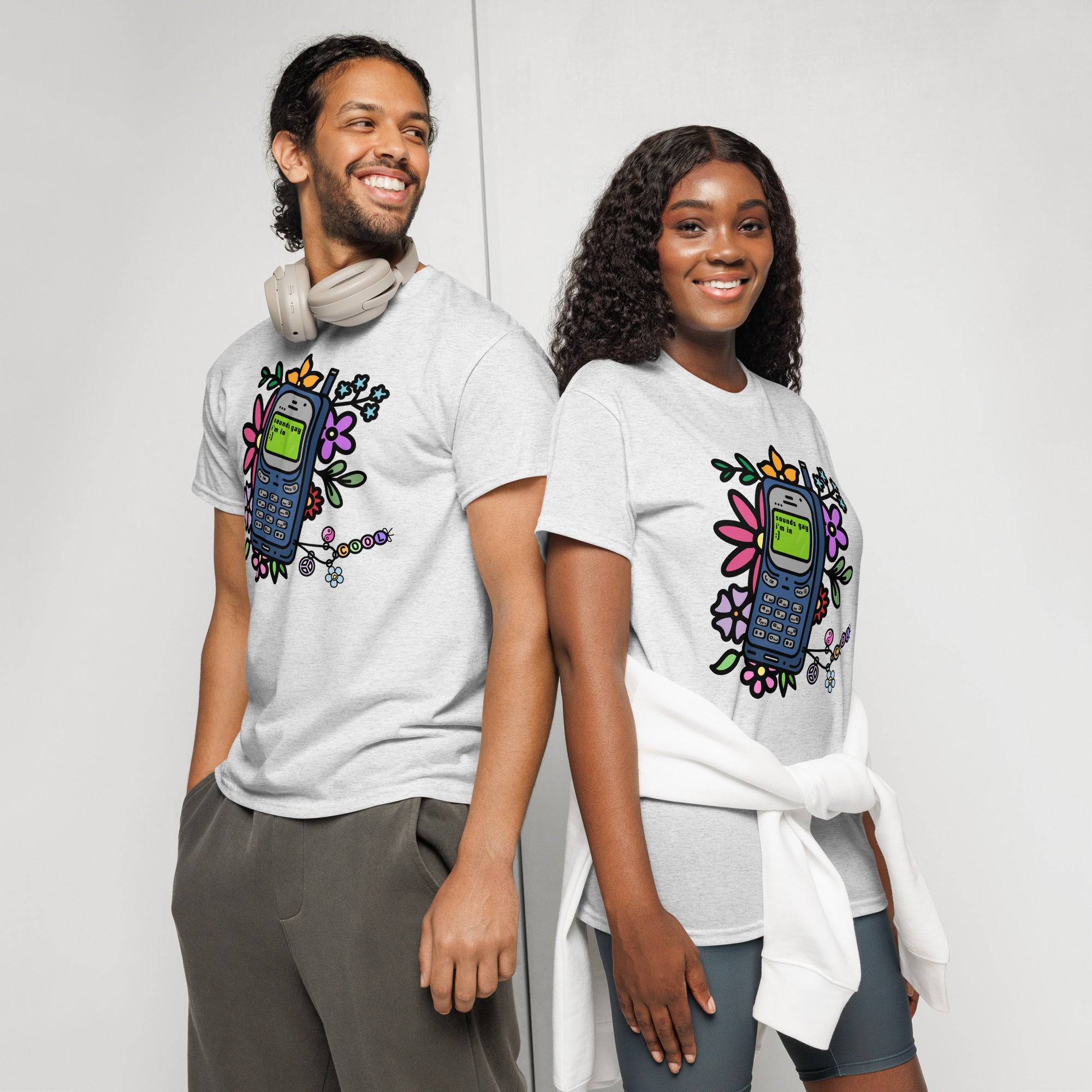 Unisex DryBlend® Classic Tee - 'Text Me' T-Shirt