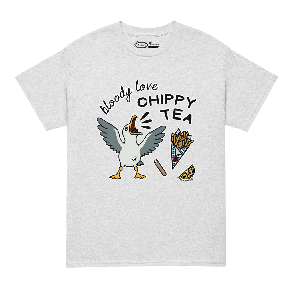 Unisex DryBlend® Classic Tee - 'Chippy Tea' T-Shirt