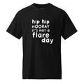 Unisex DryBlend® Classic Tee - 'Hip Hip Hooray' Black T-Shirt